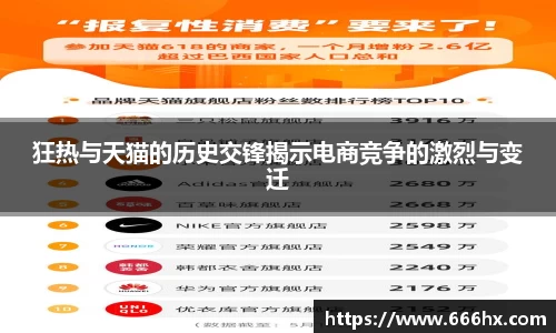 狂热与天猫的历史交锋揭示电商竞争的激烈与变迁